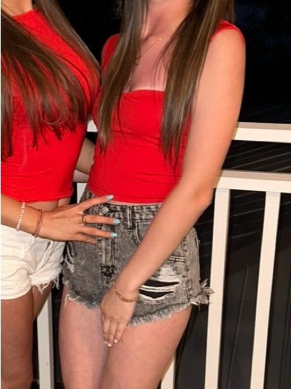 SHEIN Black Acid-Wash Ripped High-Rise Denim Shorts